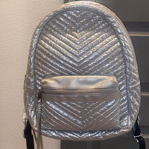 Silver Rebecca Minkoff backpack